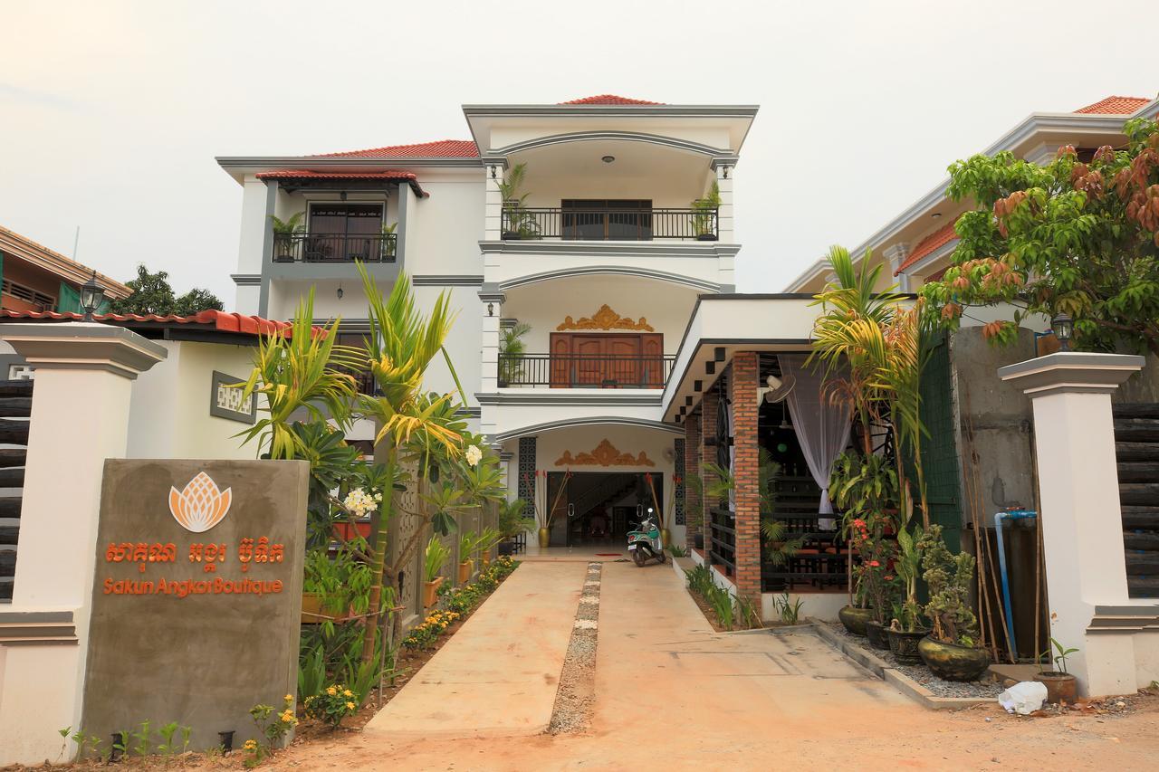 Sakun Angkor Boutique Hotel Сием Реап Екстериор снимка